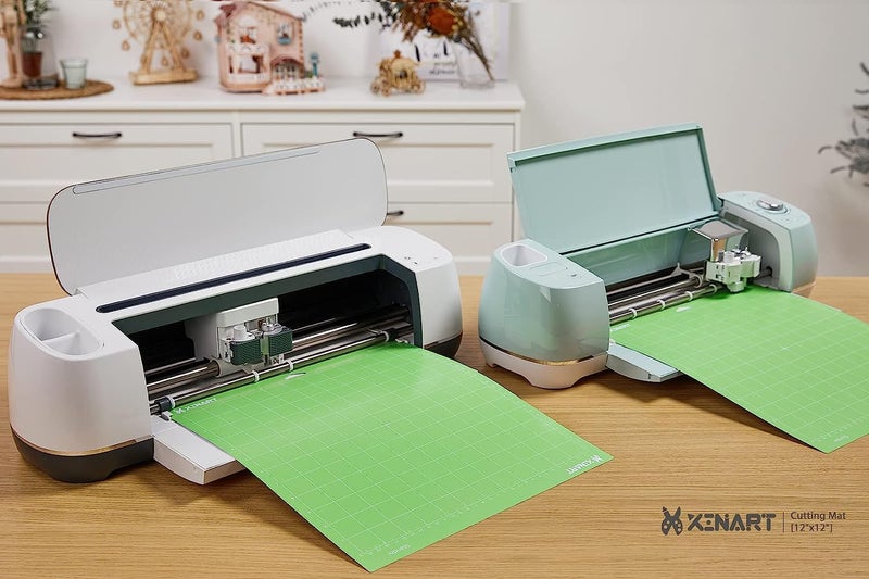 Xinart Cutting Mats for Cricut Maker 3/Explore 3/Maker/Air 2,12x12 inch 3 Mats Standard Adhesive Green Replacement Cut Mat for Cricut Cutting Machines - Image 2